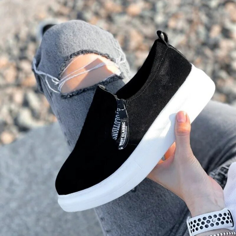 Liela izmēra retro kreseļi 2022. gada vasaras dāmu pievelkamie slaidi ikdienišķi ērti, plakani apavi vienkrāsains ikdienas Zapatos De Mujer