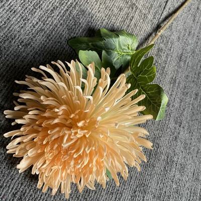 Umjetna krizantema Svila Velika zmajeva kandža Cvjetna grana Vjenčani cvjetni aranžman Materijal Kućni stol Buket za dnevni boravak