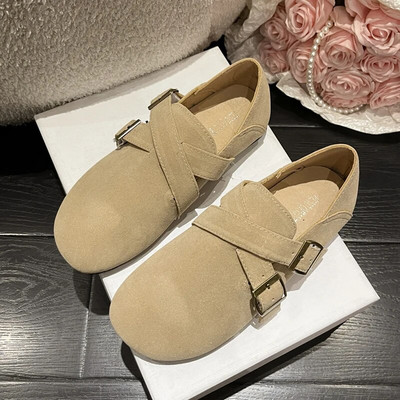  apavi Sieviešu vasaras pastaigu sliedēm slīdošie apavi Apavi ar apaļu purngalu Mīksti baleta apavi ikdienas sieviešu apavi