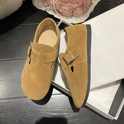  apavi Sieviešu vasaras pastaigu sliedēm slīdošie apavi Apavi ar apaļu purngalu Mīksti baleta apavi ikdienas sieviešu apavi