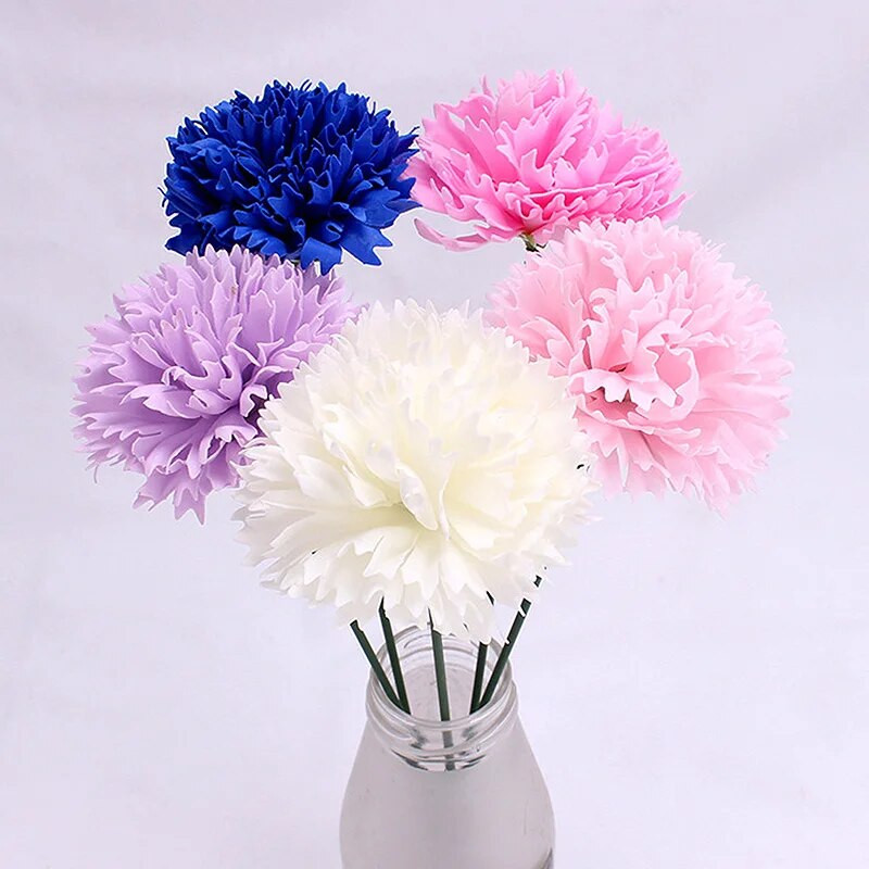 10gab Mini Neļķes Ziepes Ziedu Galva Mūžīgie Ziedi Pušķis Mātes diena Skolotājas Pateicības Dāvanu Kastīte Roku darbs DIY Materiāls