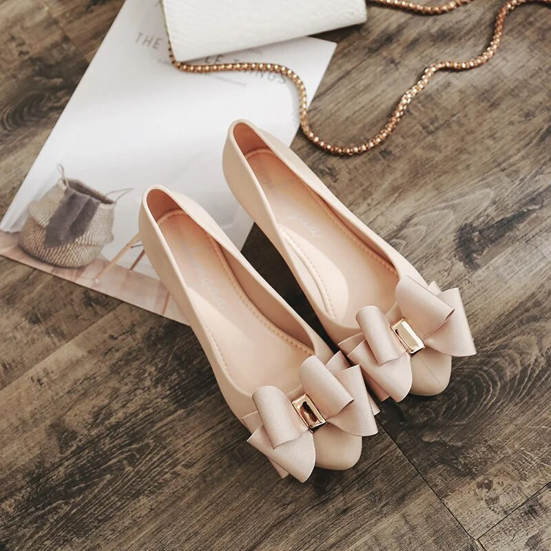 Železaste cipele za povećanje visine s mašnom i otvorenim prstima, ljetne ravne cipele, vodootporne neklizajuće mokasine s platformom, ženske ležerne mokasine na klinove