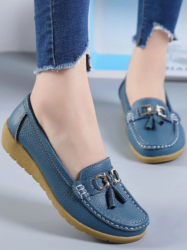 2023. g. Jauni sieviešu plakanie baleta apavi sievietēm, izgriezti ādas mokasīni, sieviešu laivu apavi Balerīnas sieviešu ikdienas apavi Plus