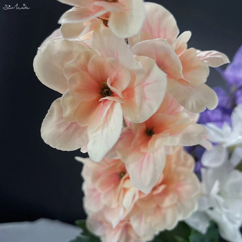 SunMade Luxury Moist Feeling Delphinium Real Touch Τεχνητά λουλούδια Διακόσμηση σπιτιού Flores Artificales Λευκό λουλούδι Φθινοπωρινή διακόσμηση