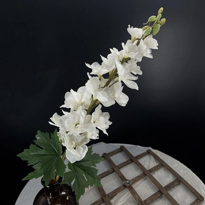 SunMade Luxury Moist Feeling Delphinium Real Touch Umjetno cvijeće Dekoracija doma Flores Artificales Bijelo cvijeće Jesenski dekor