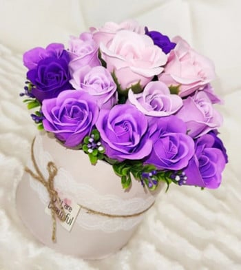 10/20 τμχ Τριαντάφυλλα τεχνητό λουλούδι Big Soap με βάση ωραία λουλουδάτα δώρα για τα γενέθλια του Πάσχα με διακοσμητικά για το δωμάτιο του σπιτιού