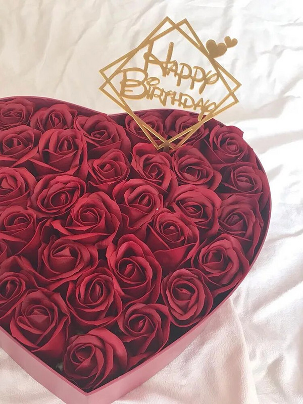 10/20 tk Big Soap kunstlilleroosid põhjaga kena lilleline sünnipäeva lihavõttepühade emadepäeva kingitustel on kodutuppa kaunistused