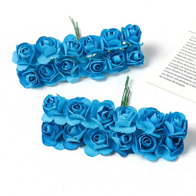 Umjetni buket ruža Papirnato lažno cvijeće Home Deco Dekoracija vjenčanja Božićna dekoracija 2023. DIY vjenčani vijenac Rukotvorine