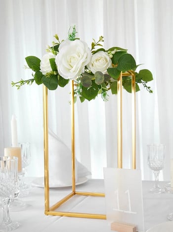 Τεχνητό τριαντάφυλλο λουλούδι πλάτης καρέκλας για δείπνο ξενοδοχείου Γαμήλιες εκδηλώσεις Δείπνο Διαρρύθμιση τοπίου Στήριγμα Διακόσμηση καθρέφτη οπισθοπορείας