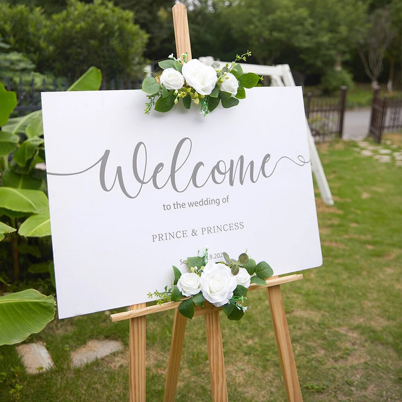 Kunstlik roosi tooli seljalill hotelli bankettide pulmapidude ürituste jaoks Toitlustus Maastikukujundus Paigutus Rekvisiidid Tahavaatepeegli sisekujundus