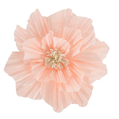 3/1kom DIY cvijet od krep papira Umjetni božur Glava ruže za dom Vjenčanje Rođendan Pozadina Zidni dekor DIY Cvjetni obrt