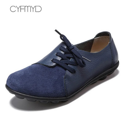 Ženske cipele Mokasine Moda Patchwork Cross Tied Ležerne ravne cipele Tenisice Cipele za žene Ljetne luksuzne cipele ženske cipele za čamac