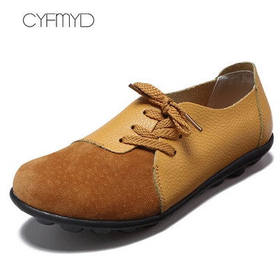 Ženske cipele Mokasine Moda Patchwork Cross Tied Ležerne ravne cipele Tenisice Cipele za žene Ljetne luksuzne cipele ženske cipele za čamac