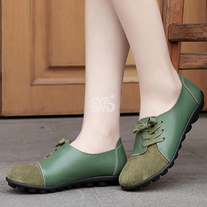 Ženske cipele Mokasine Moda Patchwork Cross Tied Ležerne ravne cipele Tenisice Cipele za žene Ljetne luksuzne cipele ženske cipele za čamac