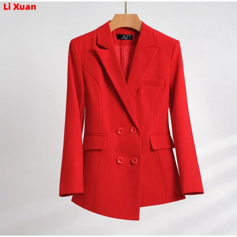 Visokokvalitetne jesensko-zimske formalne ženske jakne hlače Žensko poslovno odijelo Radna odjeća Uredska uniforma Široke nogavice Kompleti jakni