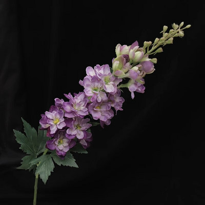 Gyönyörű jácint művirág hosszú ágú Delphinium selyem művirág esküvői házibuli kerti dekoráció fleur artificielles
