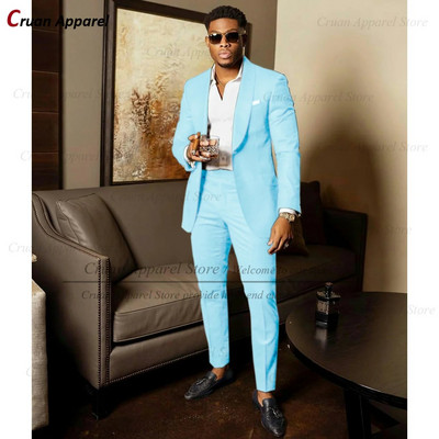 2023. gada zaļie uzvalki vīriešiem, īpaši pielāgoti līgavainim kāzu kostīmi, smokings, labākā vīrieša žaketes bikses, 2 gabali, moderns, laulības kostīms