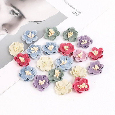 10/20kom 2cm Umjetno cvijeće Glave tratinčica Lažno cvijeće za uređenje doma Dekoracija vjenčanja DIY obrtni vijenci Pokloni Dodaci