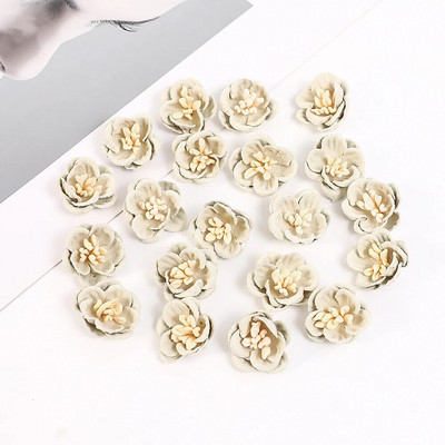 10/20kom 2cm Umjetno cvijeće Glave tratinčica Lažno cvijeće za uređenje doma Dekoracija vjenčanja DIY obrtni vijenci Pokloni Dodaci