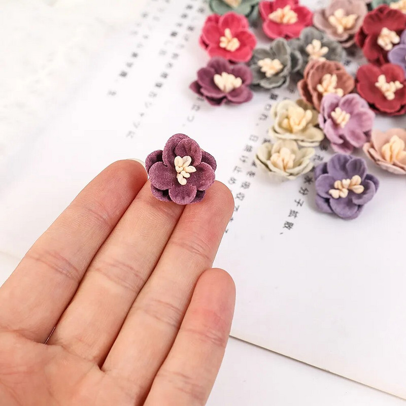 10/20kom 2cm Umjetno cvijeće Glave tratinčica Lažno cvijeće za uređenje doma Dekoracija vjenčanja DIY obrtni vijenci Pokloni Dodaci