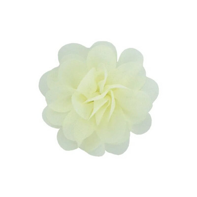 5cm 20kom Šifon Tkanina Cvijeće Diy Pokrivala za glavu Corsage Dekoracija Šivanje Odjeća Šeširi Dodaci Cvjetna glava Veleprodaja