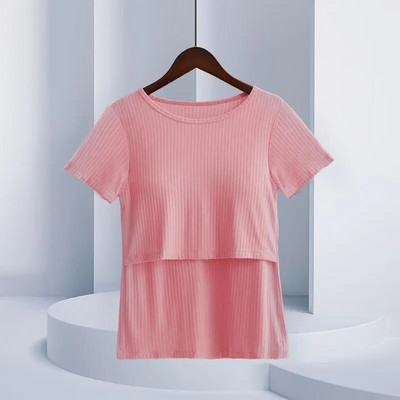 Majice za dojenje Majice kratkih rukava za dojilje Majice za trudnice Odjeća za dojenje Donji prsluci nakon poroda