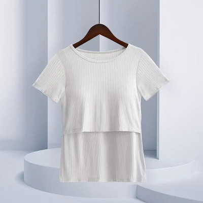 Majice za dojenje Majice kratkih rukava za dojilje Majice za trudnice Odjeća za dojenje Donji prsluci nakon poroda