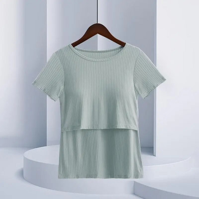 Majice za dojenje Majice kratkih rukava za dojilje Majice za trudnice Odjeća za dojenje Donji prsluci nakon poroda