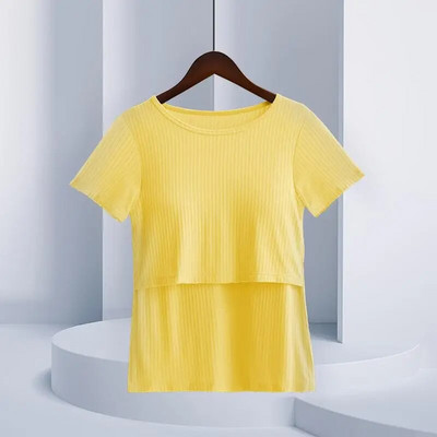 Majice za dojenje Majice kratkih rukava za dojilje Majice za trudnice Odjeća za dojenje Donji prsluci nakon poroda