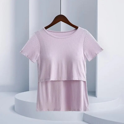 Majice za dojenje Majice kratkih rukava za dojilje Majice za trudnice Odjeća za dojenje Donji prsluci nakon poroda