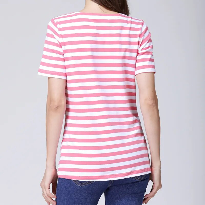 Érzelem anyukák pamut rövid ujjú kismama ruhák nyári kismama felsők Szoptatós póló terhes nőknek, szoptatós felsők