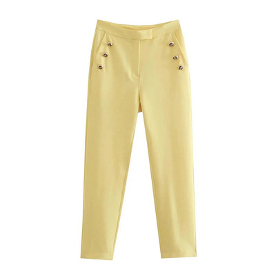 Γιακά με πέτο με διπλό πτερύγιο Λεπτομέρεια Blazer Ροζ μικρό σακάκι κοστούμι Μόδα χαλαρό casual γυναικείο μπουφάν