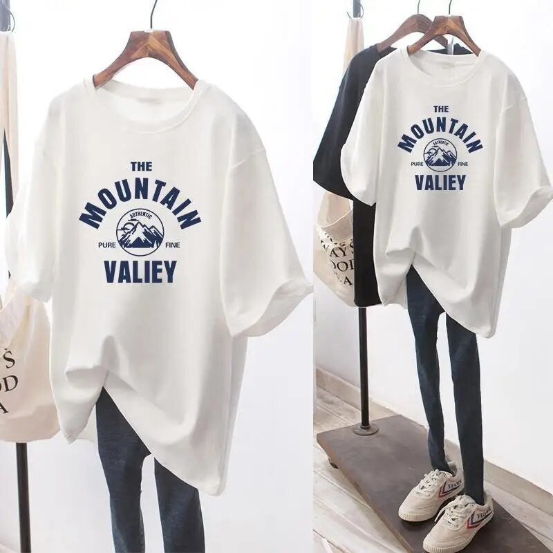 Ljetna trudna mama printa široke majice za dojilje Postpartum Mommy Ležerna odjeća za dojenje Ženska trudnička majica kratkih rukava za trudnice