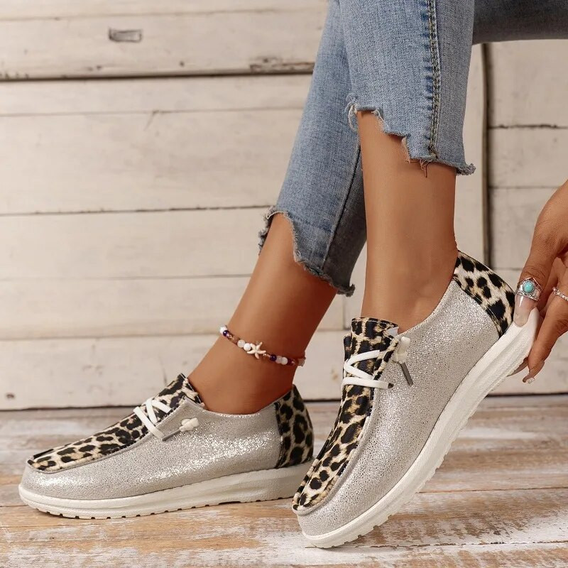 Nove ženske ležerne cipele Udobne ravne cipele na natikače Modne tenisice Cipele bez pete Uredske ne kožne ležerne