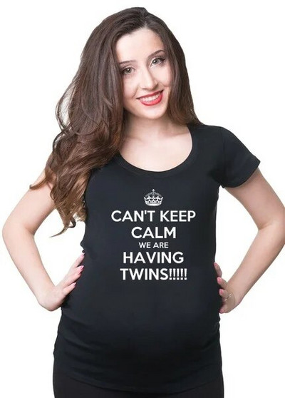 Terhes nők Kismama Ruhák Rövid ujjú Rajzfilm Print Topok Terhességi póló Szoptatási Ruhák Ropa Kismama Póló