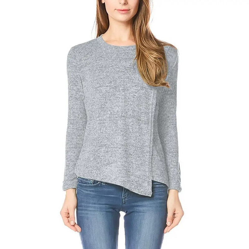 2022 Mama Clothes Bluze za trudnice Dugi rukavi V-izrez Majica za dojenje Topovi Odjeća za trudnice Ležerne majice za trudnice