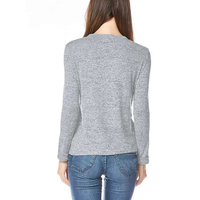 2022 Mama Clothes Bluze za trudnice Dugi rukavi V-izrez Majica za dojenje Topovi Odjeća za trudnice Ležerne majice za trudnice