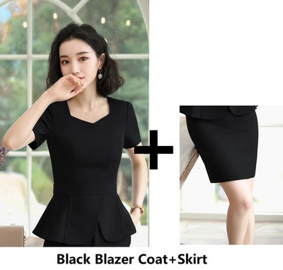 Svečana ženska poslovna odijela s 2-dijelnim kompletom hlača i gornjim dijelovima OL stilovi Ženska uredska radna odjeća Profesionalni sakoi Komplet hlača