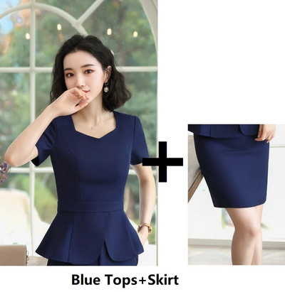 Svečana ženska poslovna odijela s 2-dijelnim kompletom hlača i gornjim dijelovima OL stilovi Ženska uredska radna odjeća Profesionalni sakoi Komplet hlača