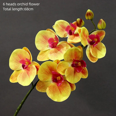 Žuta serija Umjetno cvijeće Biljke DIY Prolaz za vjenčanje Cvjetni aranžman Prozor Materijali za izlaganje Božićni dekor Rekvizit za događaj