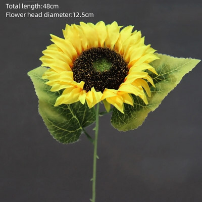 Žuta serija Umjetno cvijeće Biljke DIY Prolaz za vjenčanje Cvjetni aranžman Prozor Materijali za izlaganje Božićni dekor Rekvizit za događaj