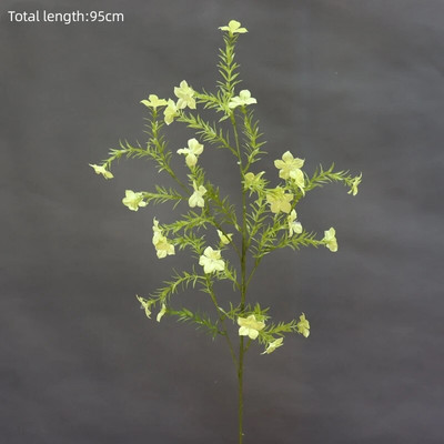 Žuta serija Umjetno cvijeće Biljke DIY Prolaz za vjenčanje Cvjetni aranžman Prozor Materijali za izlaganje Božićni dekor Rekvizit za događaj