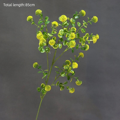 Žuta serija Umjetno cvijeće Biljke DIY Prolaz za vjenčanje Cvjetni aranžman Prozor Materijali za izlaganje Božićni dekor Rekvizit za događaj