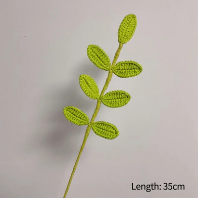 Ar rokām adīts tamborēts ziedu pušķis piena kokvilnas margrietiņa mākslīgie ziedi mājās gatavoti austi ziedi Ziemassvētku dāvanai Jaungada dekors 꽃다발