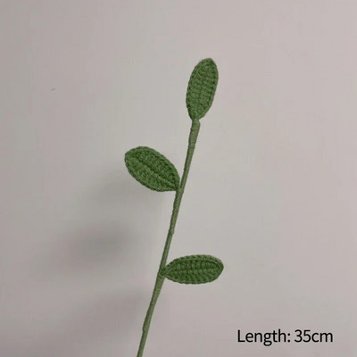 Ar rokām adīts tamborēts ziedu pušķis piena kokvilnas margrietiņa mākslīgie ziedi mājās gatavoti austi ziedi Ziemassvētku dāvanai Jaungada dekors 꽃다발