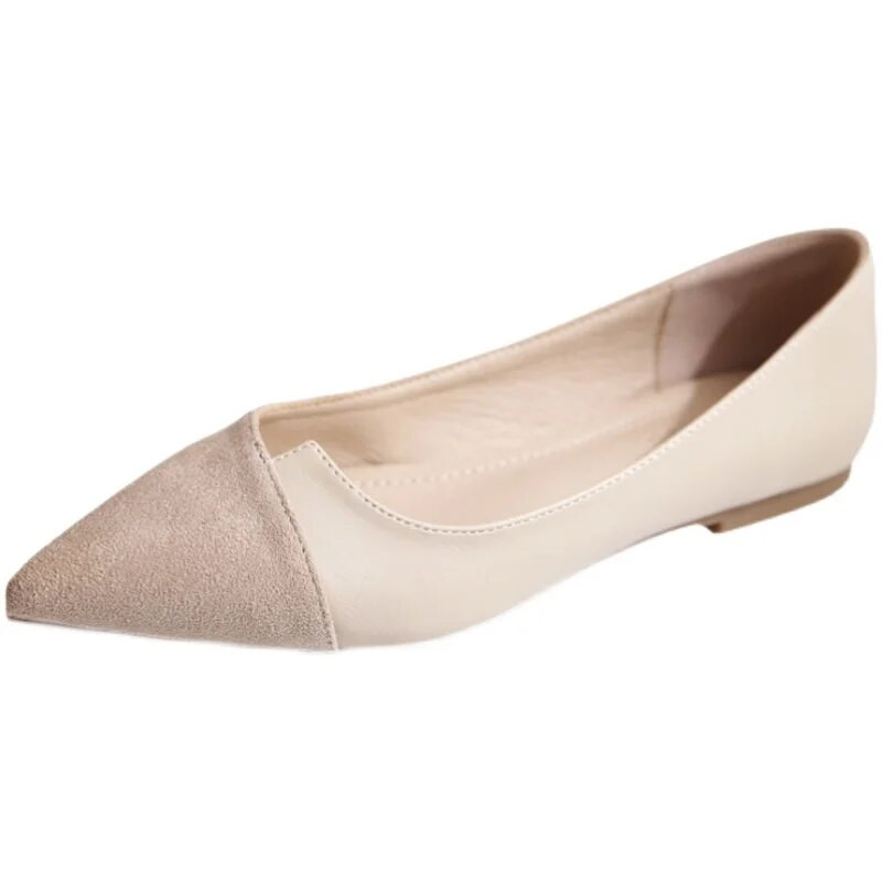 Pavasaris/rudens Jauni sekli, lakoti sieviešu apavi Viegli plakani apavi sieviešu smailiem purngaliem laivu apavi Zapatos De Mujer Mary Jane kurpes