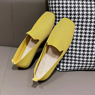 Nove ženske cipele Ljetne ženske ravne cipele 2023. Modne mrežaste ravne cipele koje dišu Ležerne cipele na cipele Ženska obuća u korejskom stilu