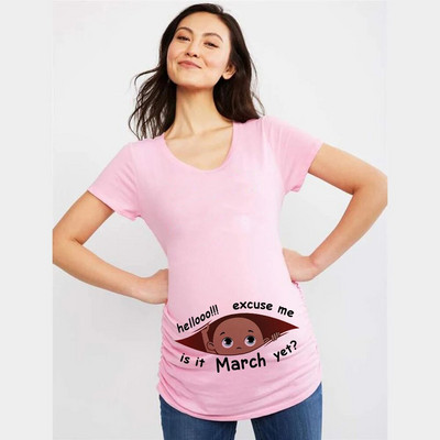 Atvainojiet, vai ir janvāris, tomēr 12 mēneši, vasaras grūtniecība, grūtniecība, T krekls, sieviešu t-krekls, melns bērnu apdruka grūtniecēm