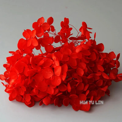 Annas hortenzijas sauso ziedu konservētu ziedu DIY auskari un aromātiskās sveces materiāls gutaperčas sveķu mājas dekorēšanai