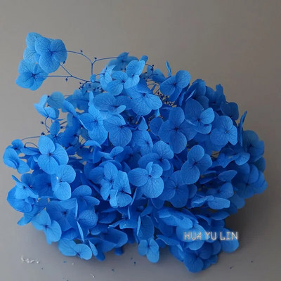 Annas hortenzijas sauso ziedu konservētu ziedu DIY auskari un aromātiskās sveces materiāls gutaperčas sveķu mājas dekorēšanai